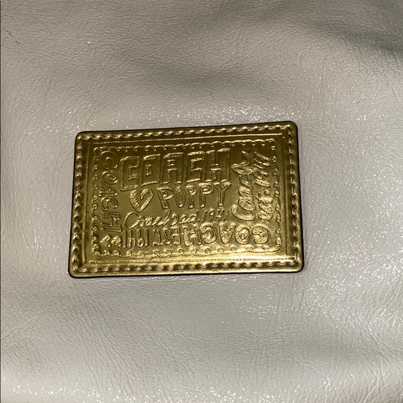 COACH POPPY HOBO LEATHER SHOULDER BAG - Picture 4 of 10